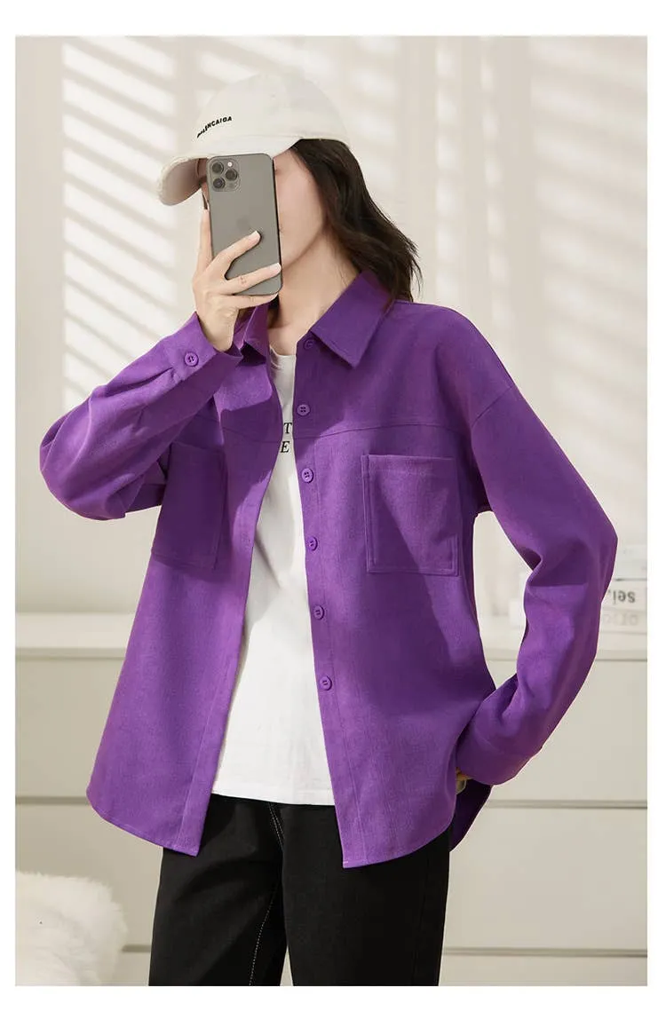 Weighted Hem Trim Moisture Management Fabric COMMUTER STYLE LONG-SLEEVED SLIMMING SHIRT_CWTBLL0905