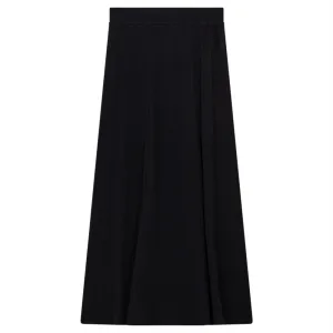 5 Stars Black Long Skirt SB3CPT4801LB Soft Combo