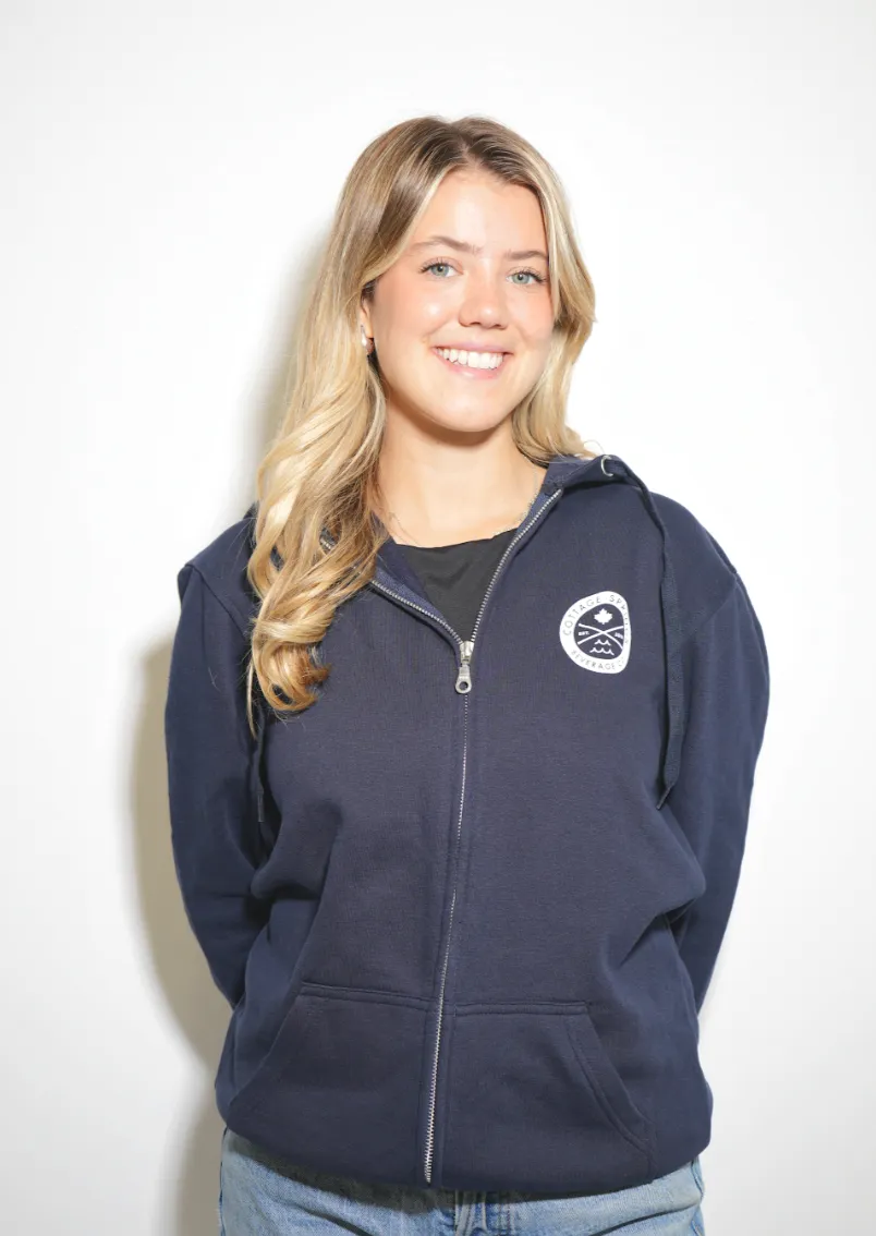 Cottage Season Full Zip - Navy