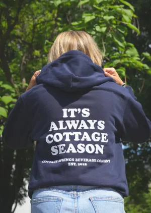 Cottage Season Full Zip - Navy