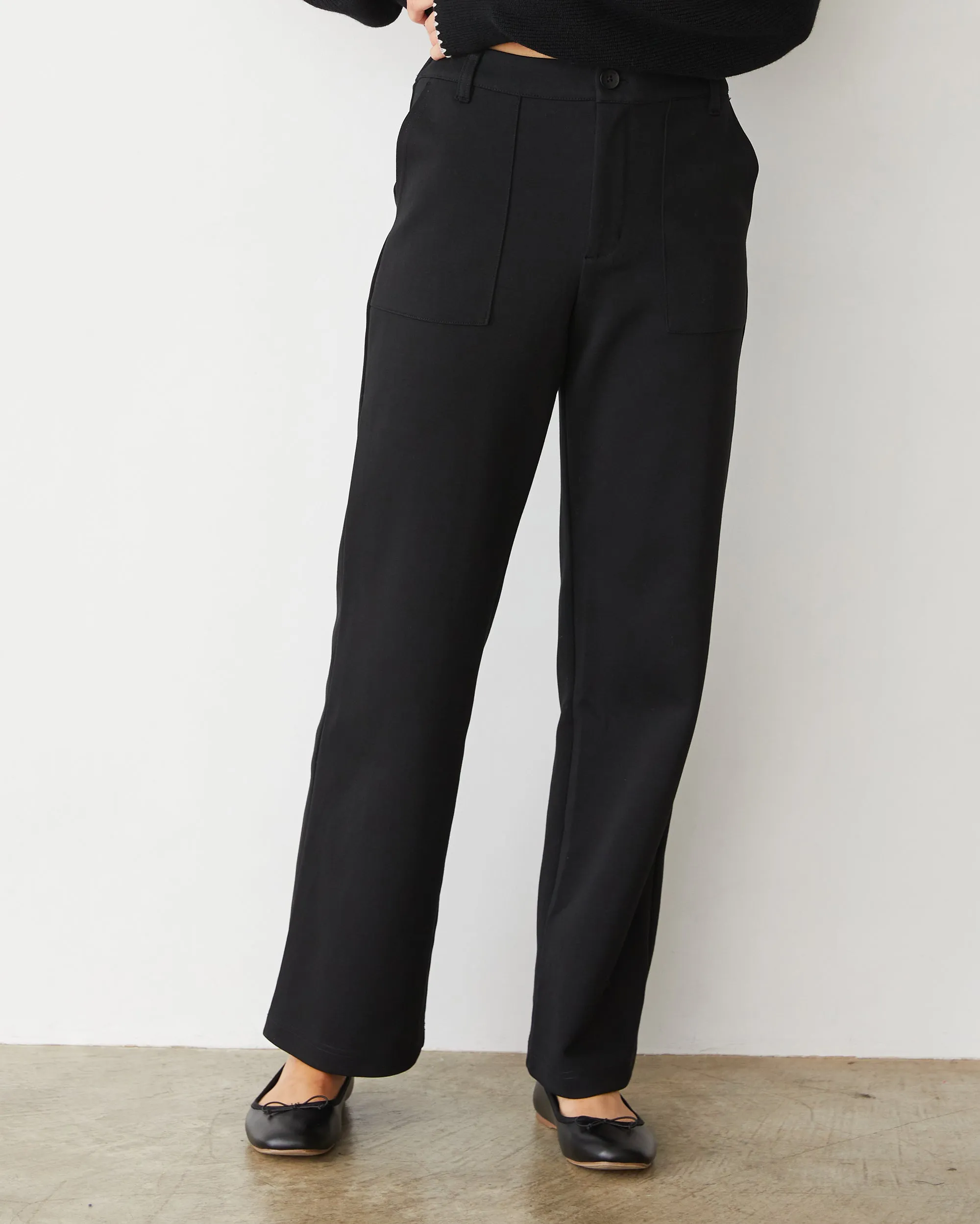 Cotton Knit Patch Pocket Pant ArticulatedJoints