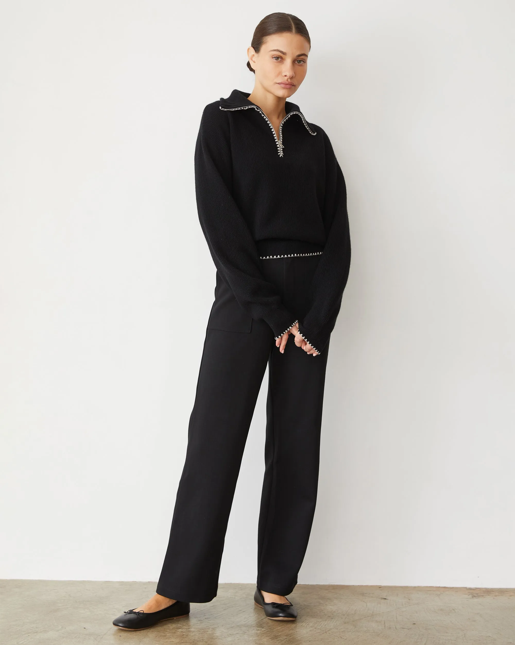 NoiseReducingFabric Heat Dissipating Cotton Knit Patch Pocket Pant