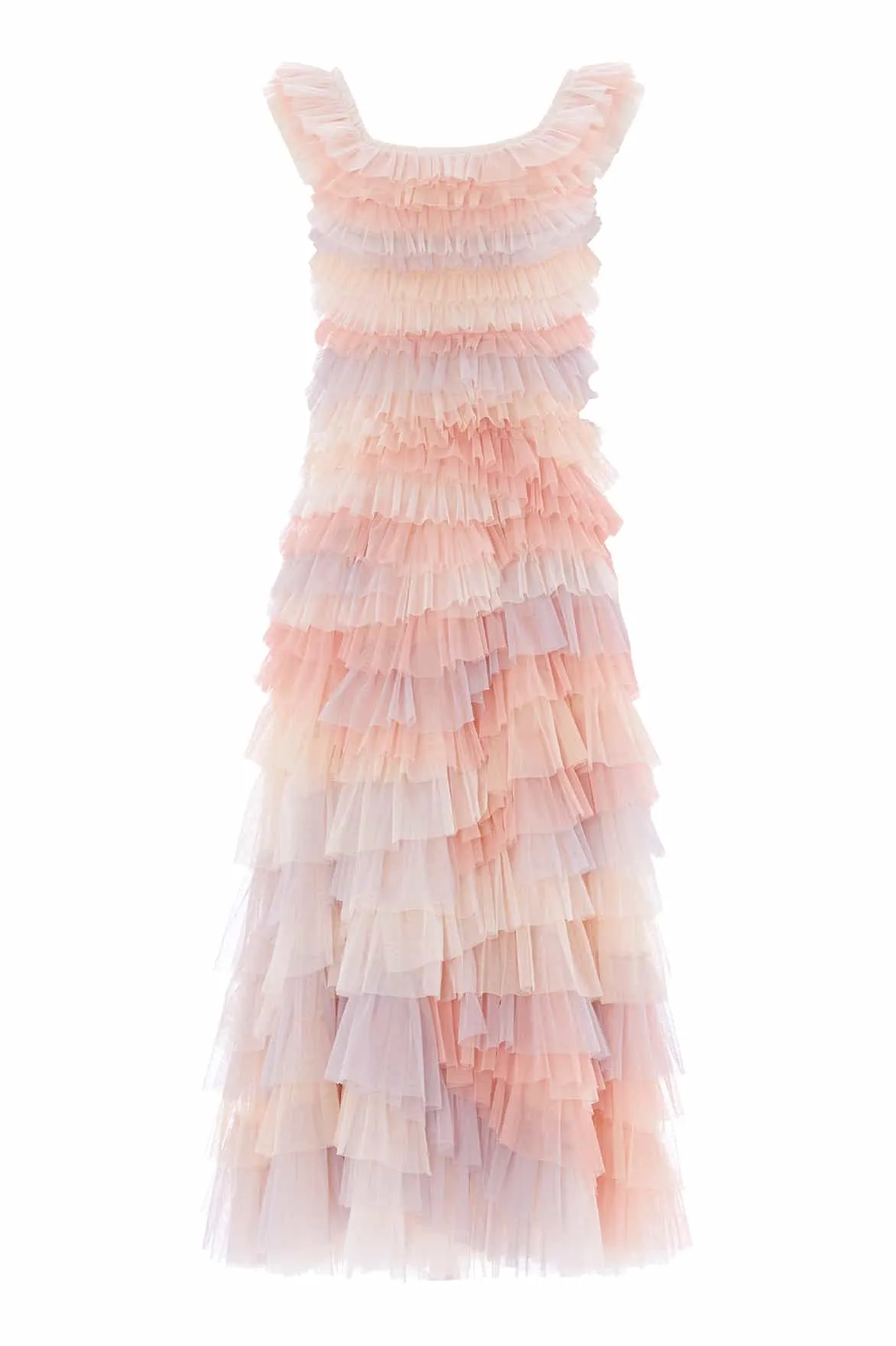 Timeless Shape Stylish Mood Petra Ruffle Gown