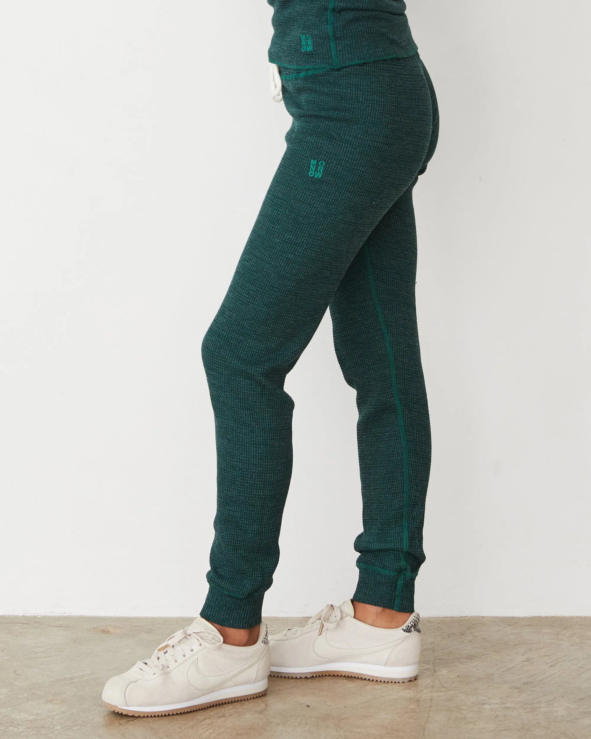 Day Hike Body Fit Cozy Heather Thermal Cuff Sweat