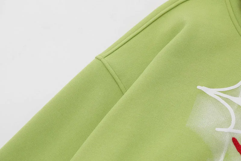 'Crawler' Full Zip Hoodie with Textured Spider Embroidery