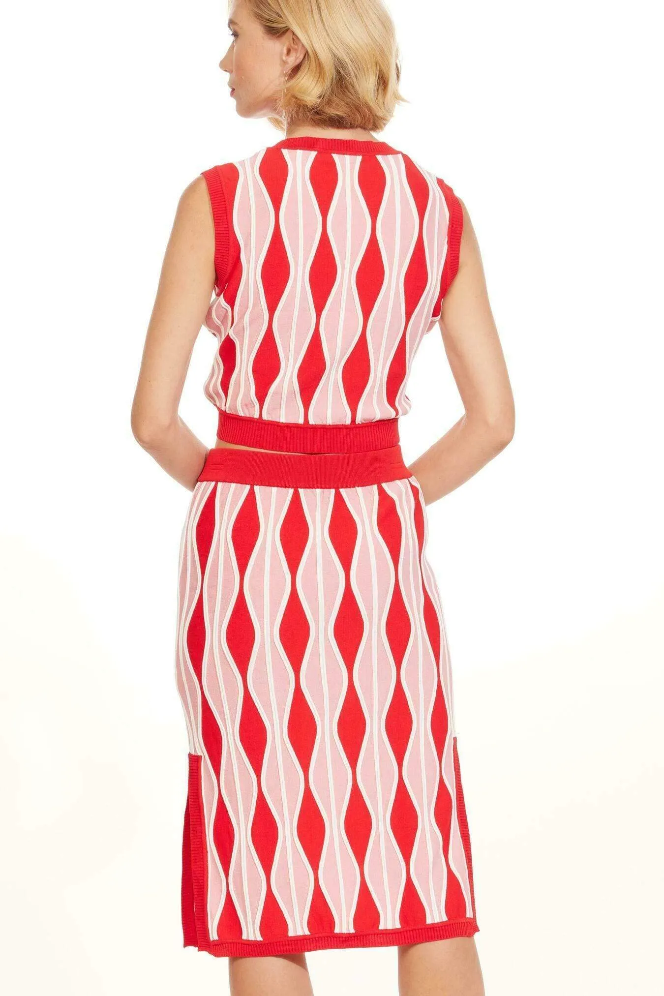 Niska Skirt - Harlequin Pink Wardrobe Hero