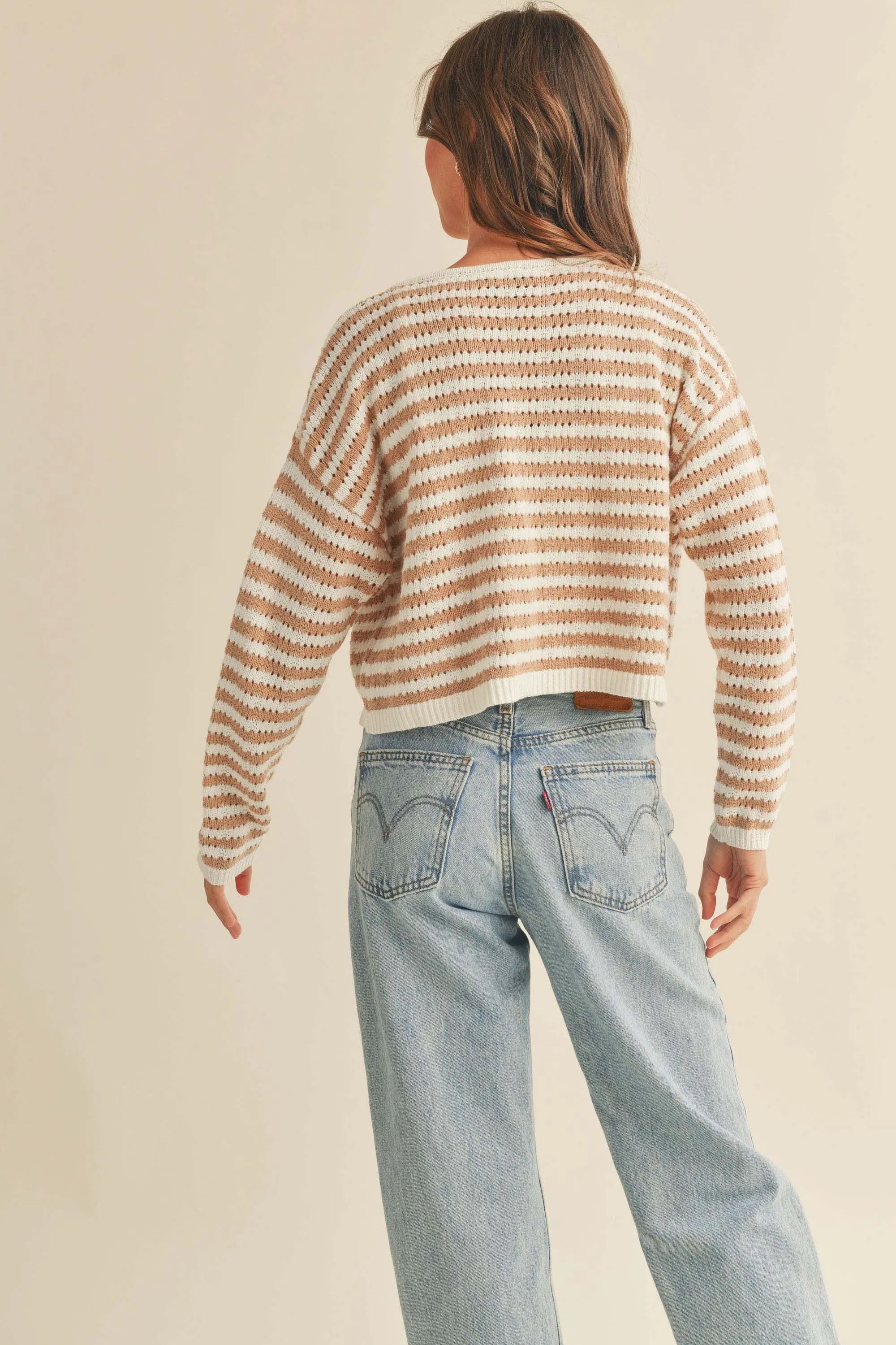 Crochet Knitted Cardigan
