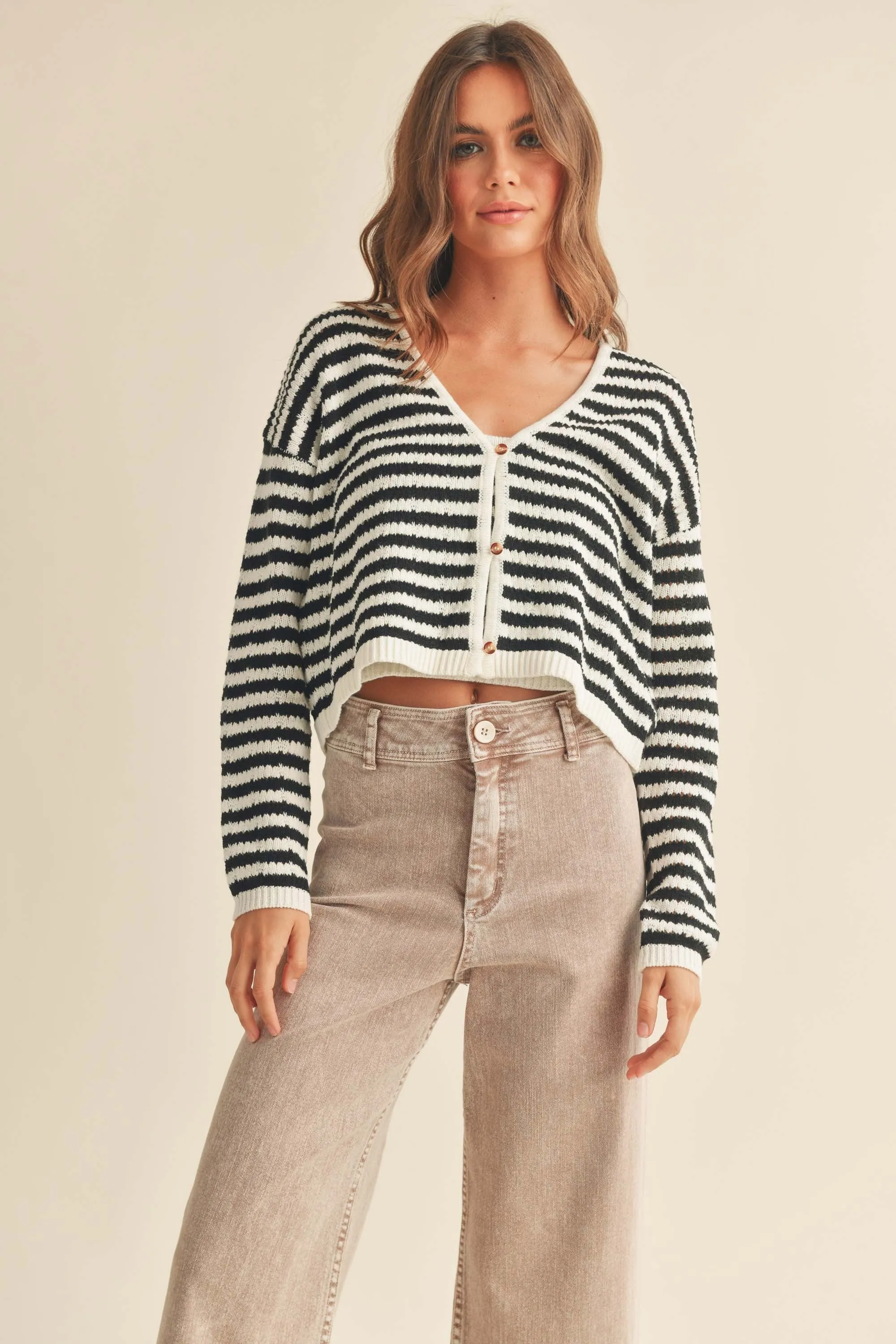 Crochet Knitted Cardigan