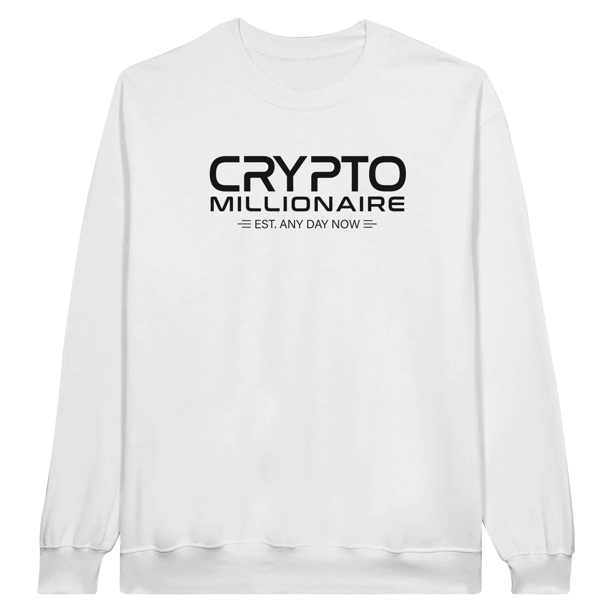 Crypto Millionaire Unisex Crewneck Sweatshirt