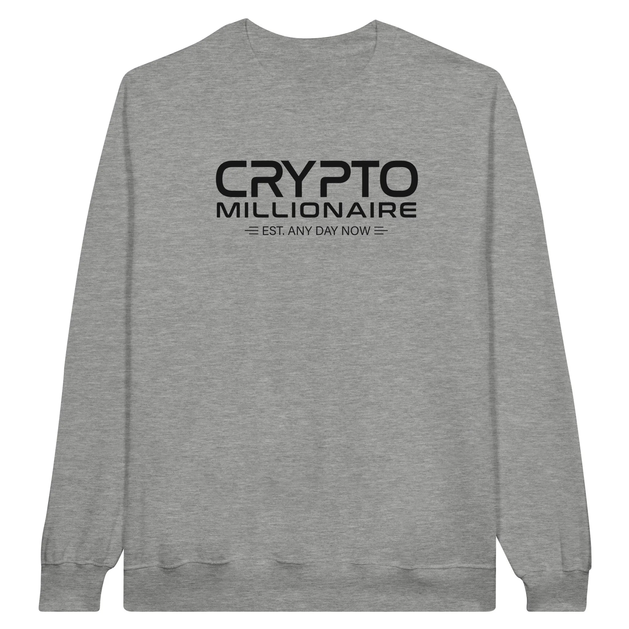 Crypto Millionaire Unisex Crewneck Sweatshirt