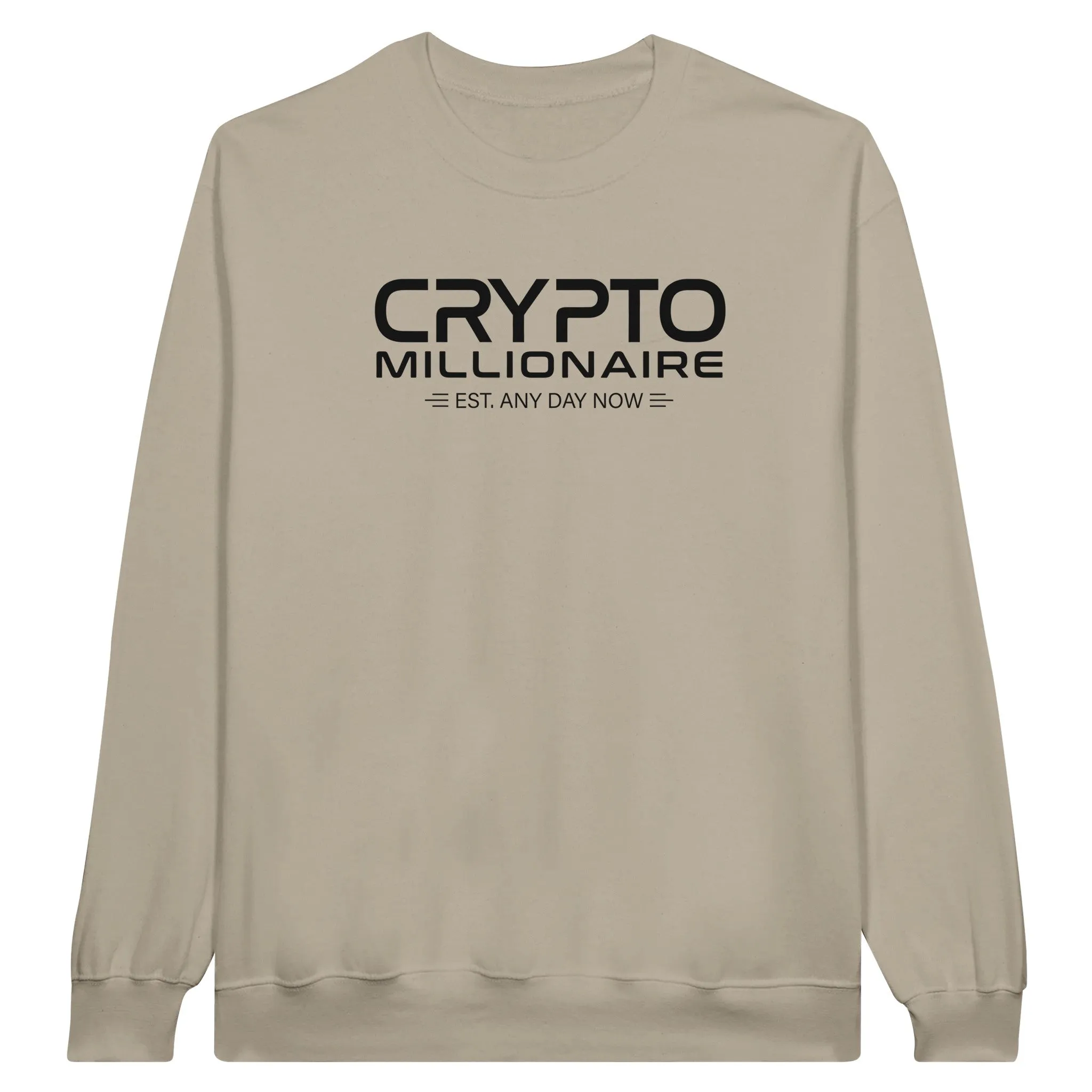 Crypto Millionaire Unisex Crewneck Sweatshirt