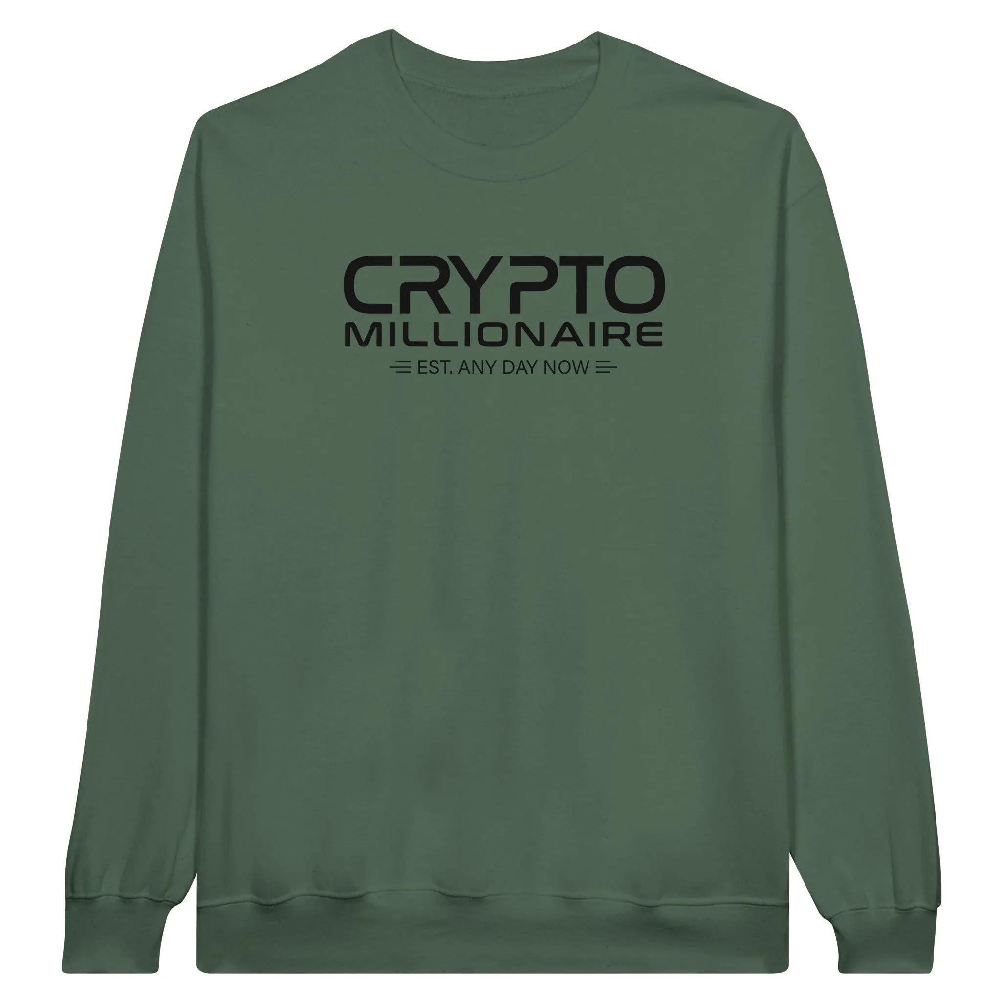 Crypto Millionaire Unisex Crewneck Sweatshirt