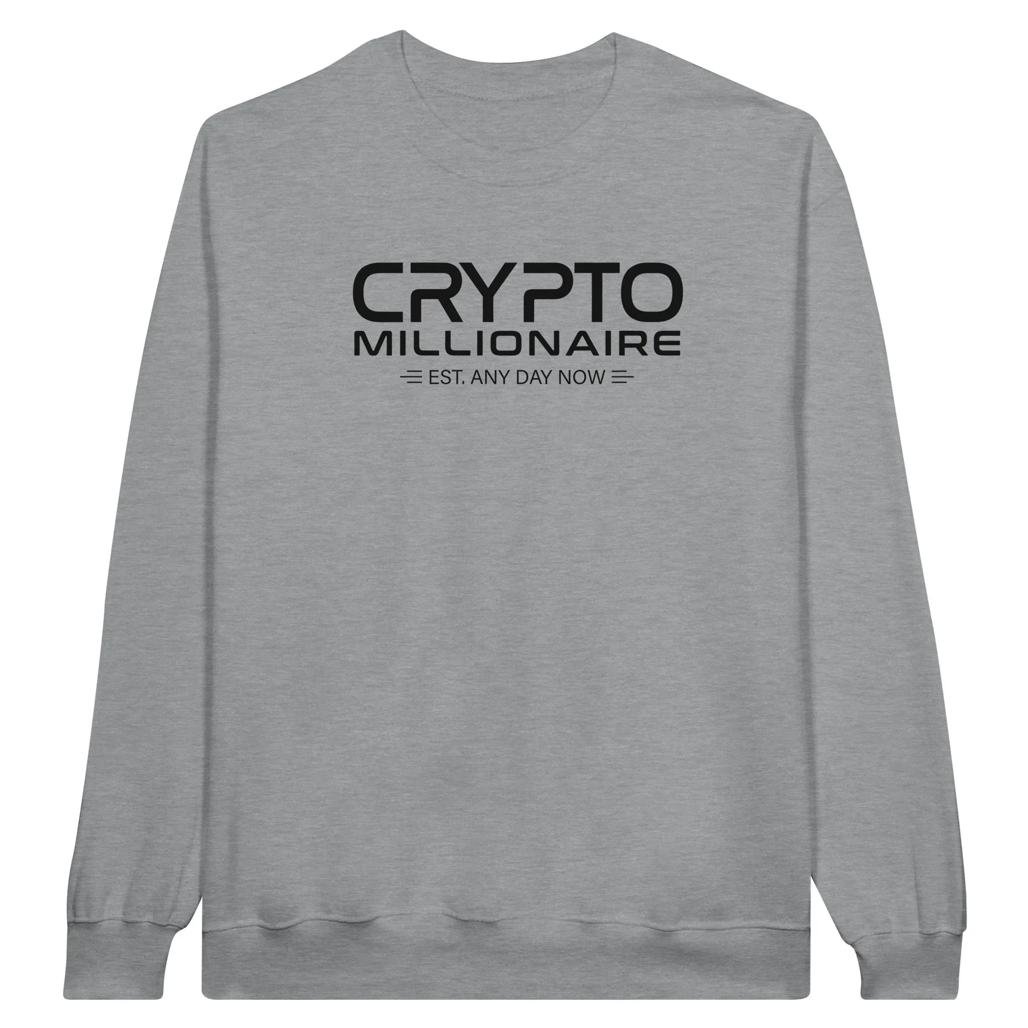Crypto Millionaire Unisex Crewneck Sweatshirt