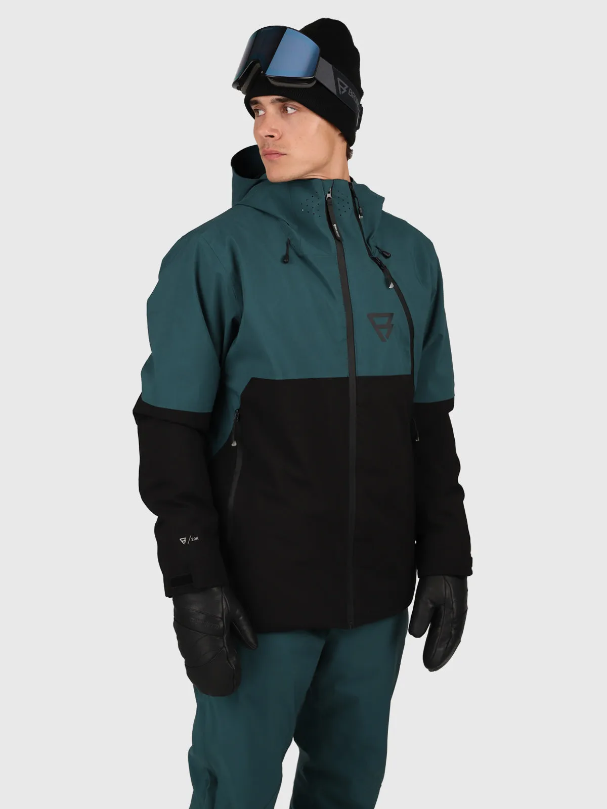 Curtis Men Snow Jacket | Fuel Green