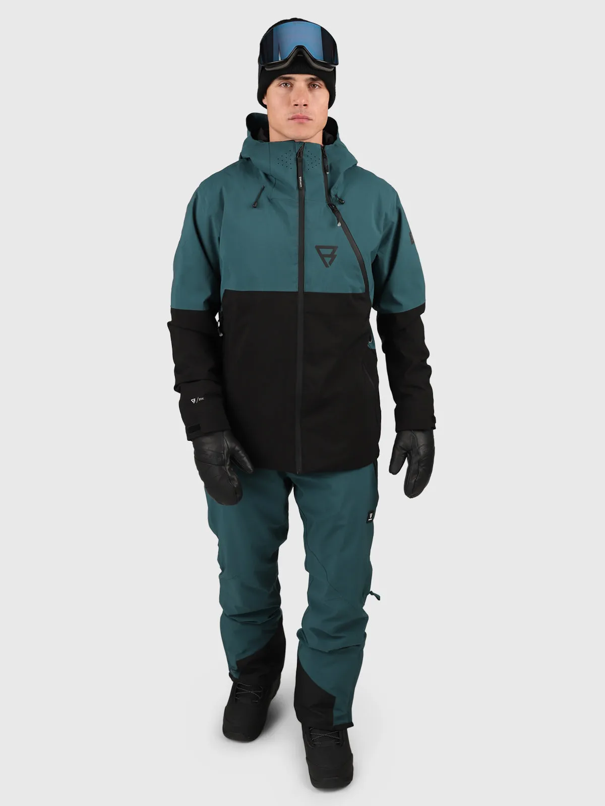 Curtis Men Snow Jacket | Fuel Green