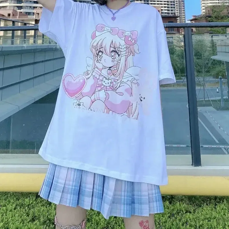 Cute Girl Oversize T-Shirt