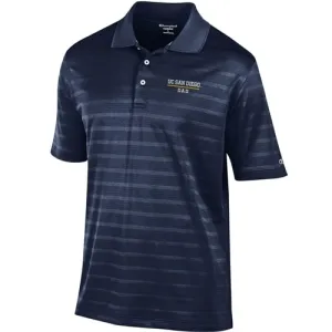 Dad Textured Solid Polo by Champion - Navy