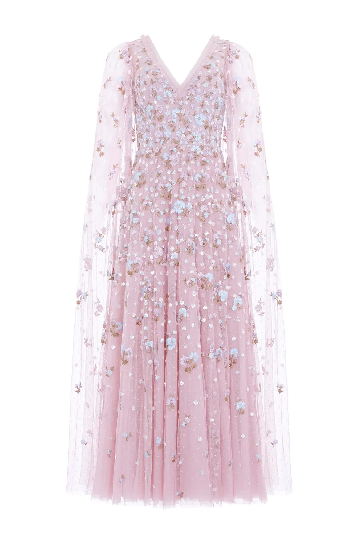 Seasonal piece Dahlia Ditsy Ankle Gown