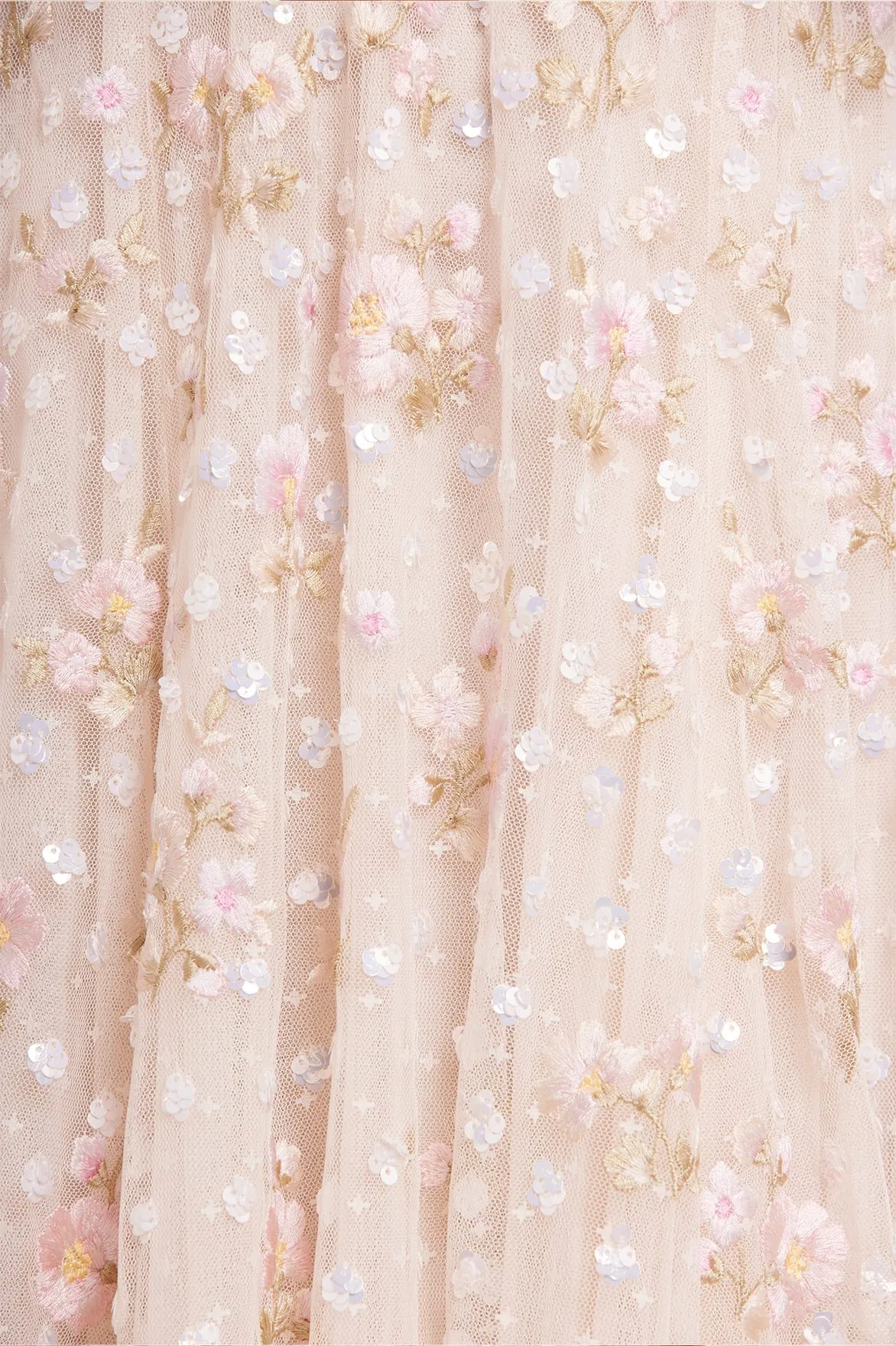 Gift-Worthy Dahlia Ditsy Ankle Gown