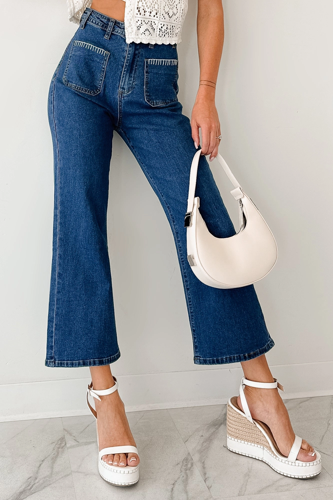 OdorControl Technology NoTagLabel Damian High Rise Denim Lovelo Flare Jeans (Dark)