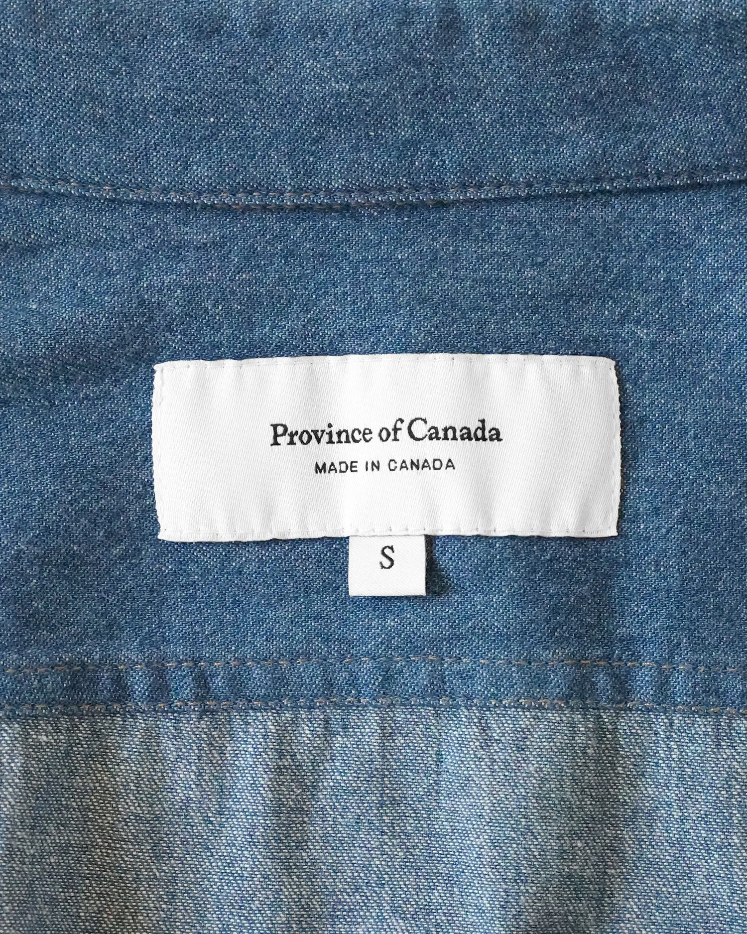 Dark Wash Denim Shirt - Unisex