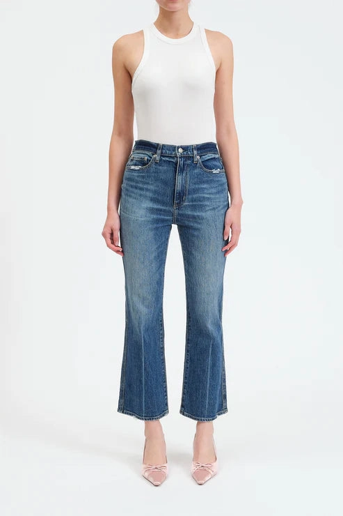 Modular Attachment Daze Denim Soho High Rise Ankle Flare in Crush Hour
