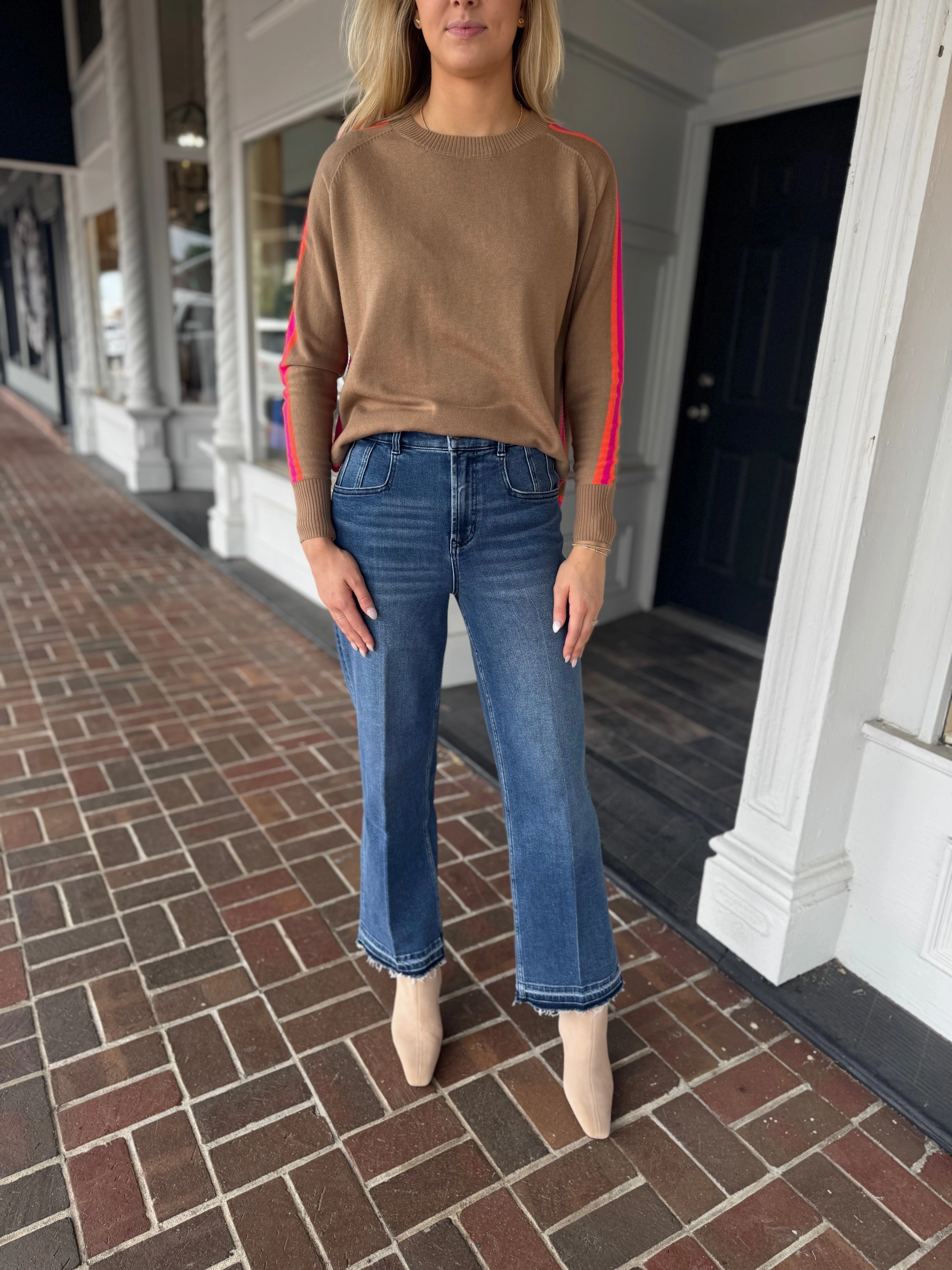 Dear John Holly Straight Leg Jeans in Summerville ReinforcedEdges