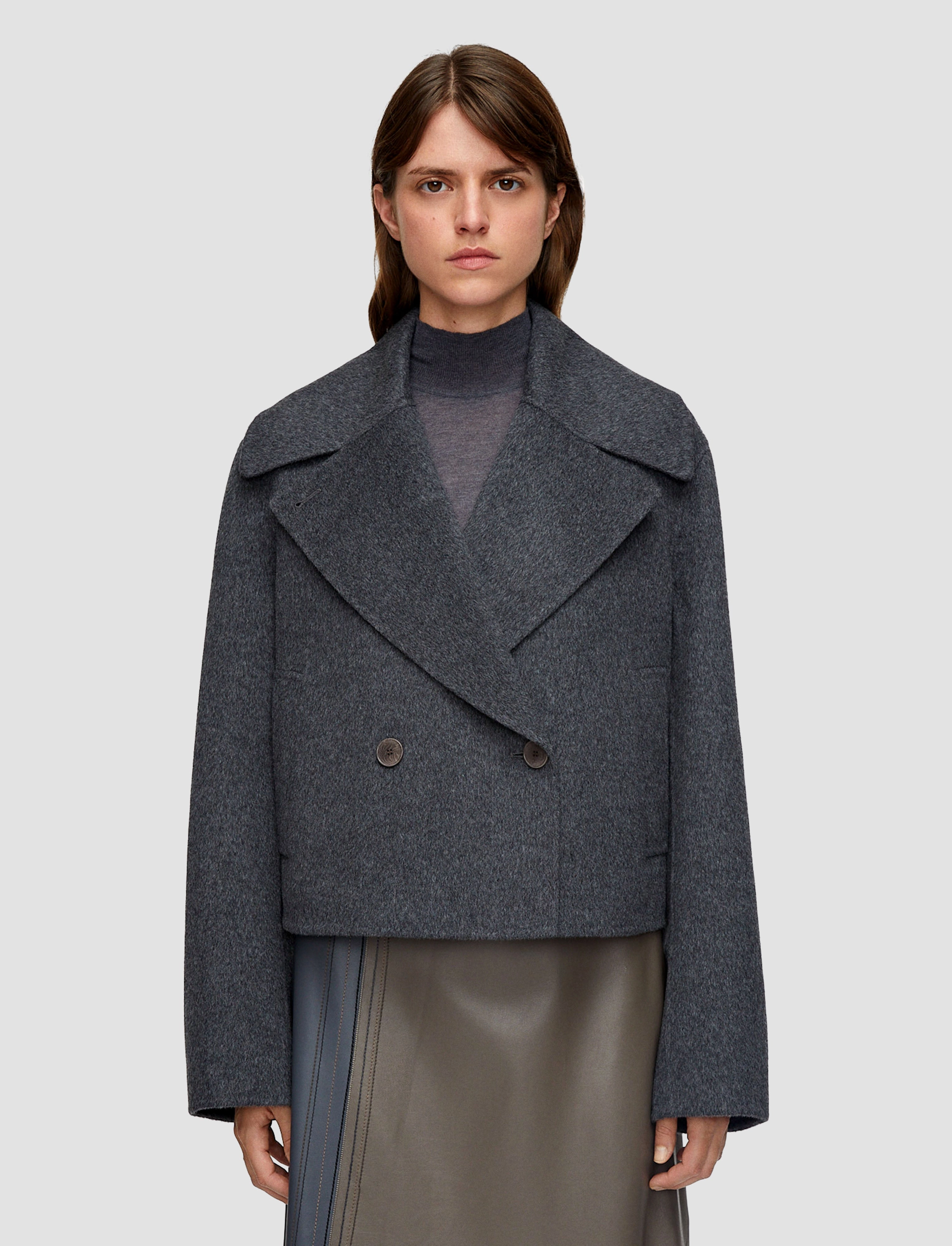 Delano Double Face Cashmere Jacket Windproof Wear suitable for promotional activities