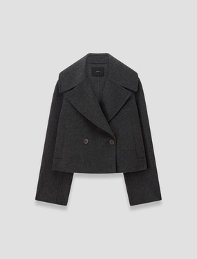 Cold Weather Cream Delano Double Face Cashmere Jacket