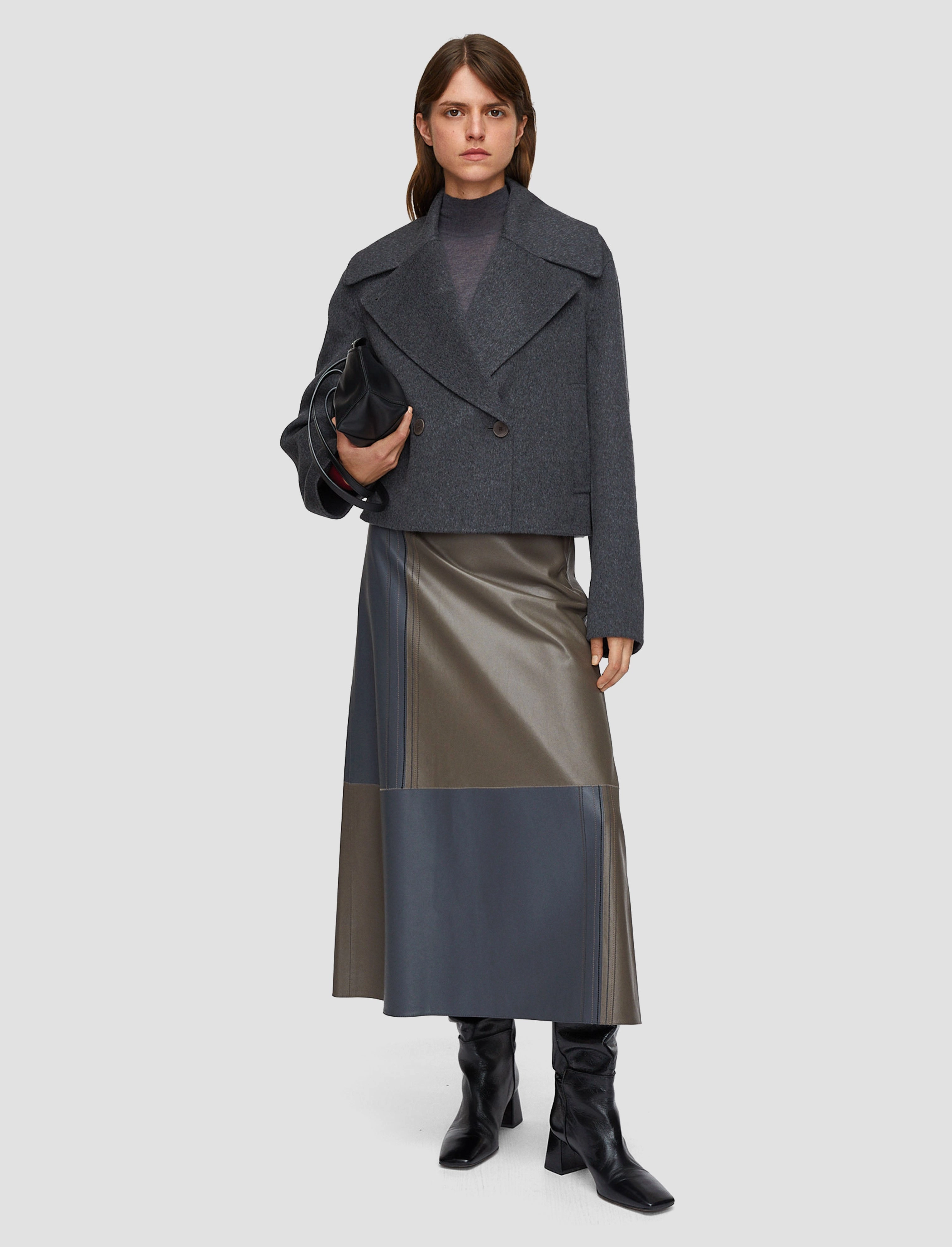 Rugged Comfort Elastic Delano Double Face Cashmere Jacket