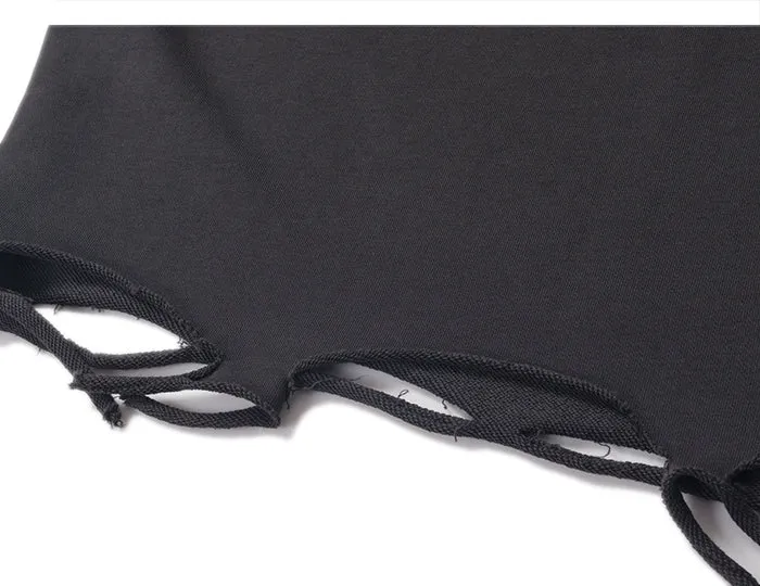Destroyed Cotton T-Shirt