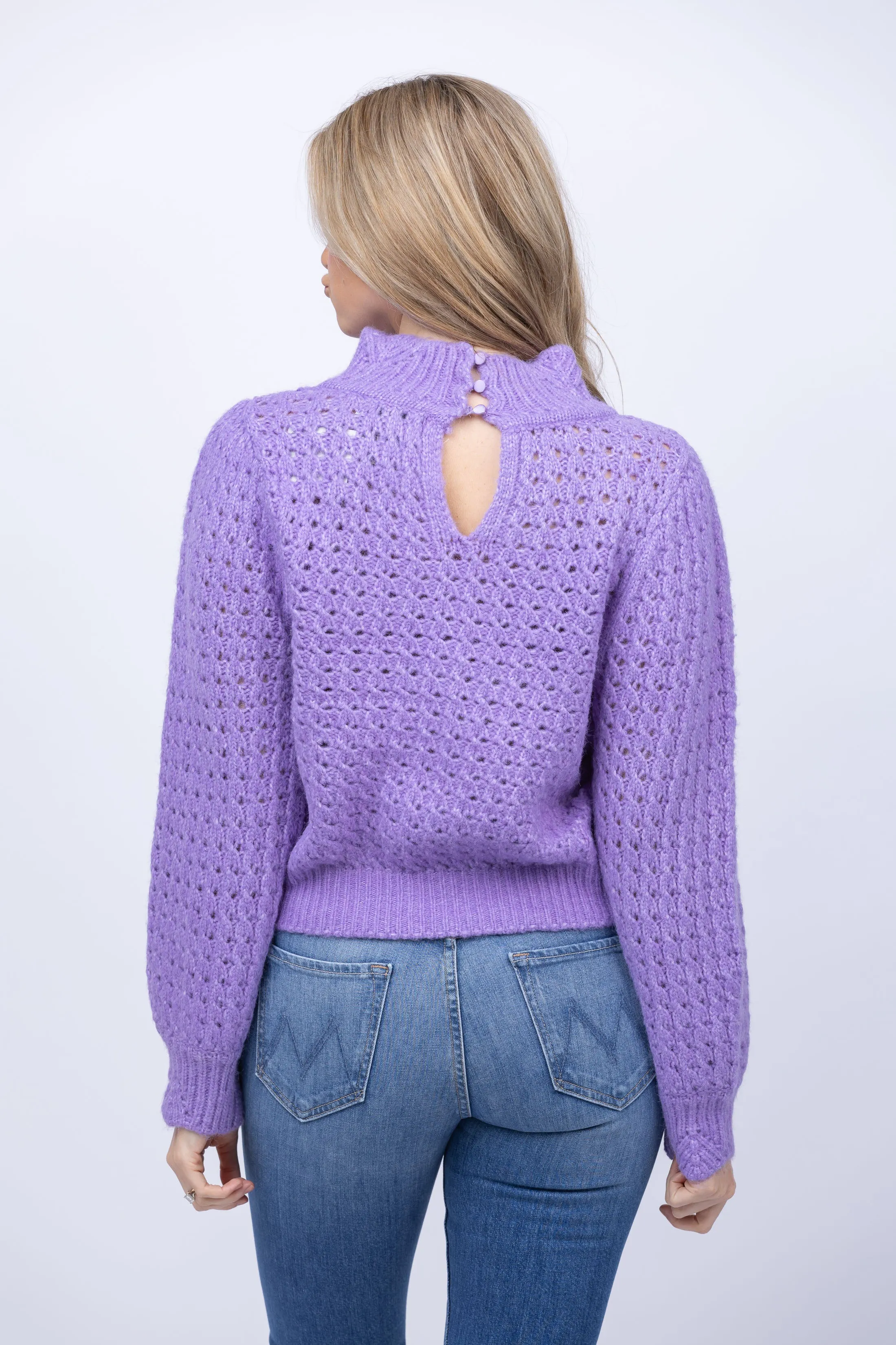 DH New York Talia Sweater in Iris
