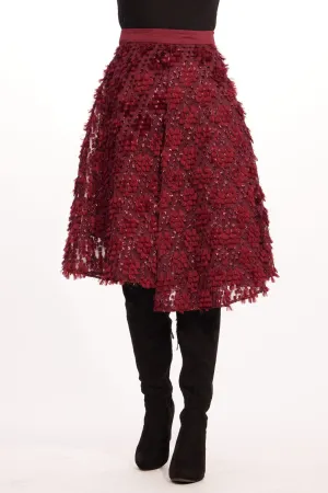 Dion Skirt ?C Sangria Fizz Outfit Mix