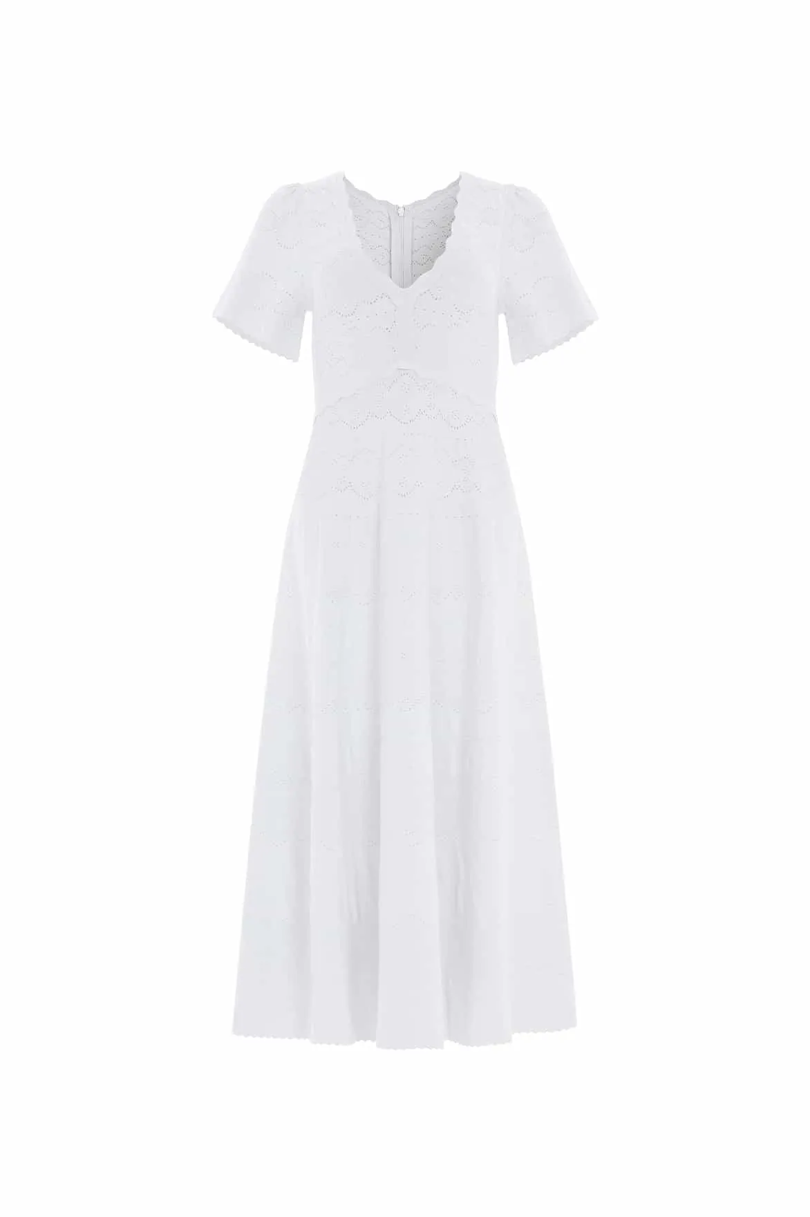 Lace Knit Gown Quick Outfit