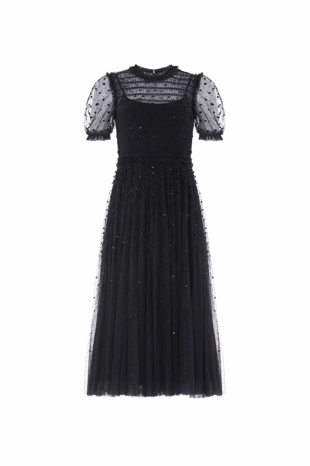 Sequin Giselle Smocked Ballerina Dress Smooth Design