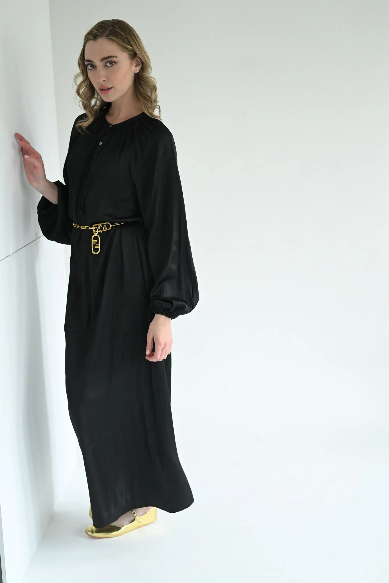 Seasonal Comfort Ella Maxi Dress - Black