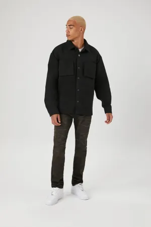 Distressed Slim-Fit Jeans