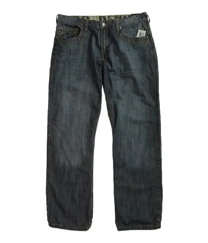 Do Denim Mens Straight Washed Ook Slim Fit Jeans