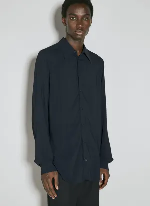 Dolce &amp; Gabbana Martini Fit Stretch Charmeuse Shirt