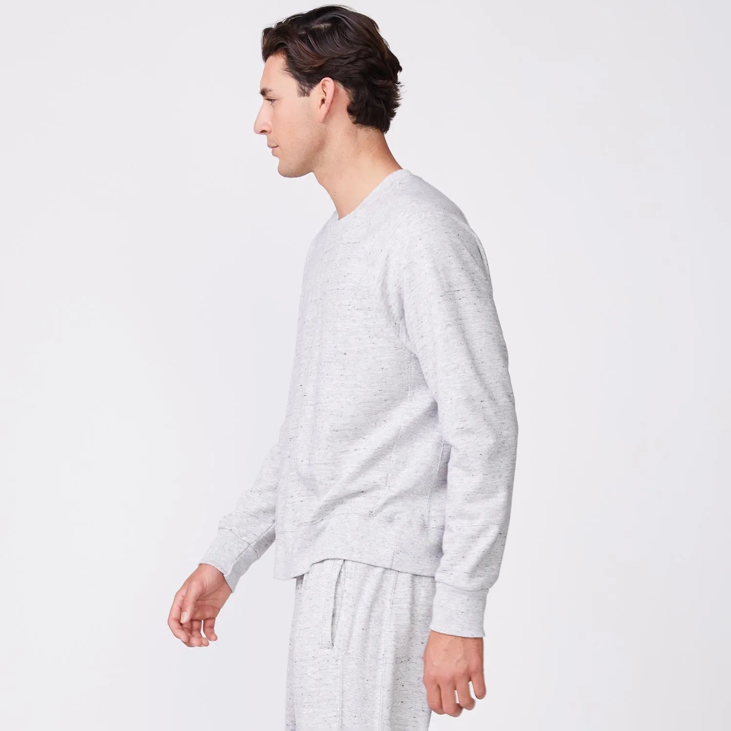 Raglan Sweatshirt Midweight Texture