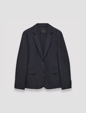 Soft Cotton Silk Belmore Jacket Fashion Week