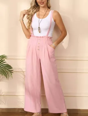 COTTON STRAIGHT ADJUSTABLE OVERALLS_CWBLP0711 Movement Flex
