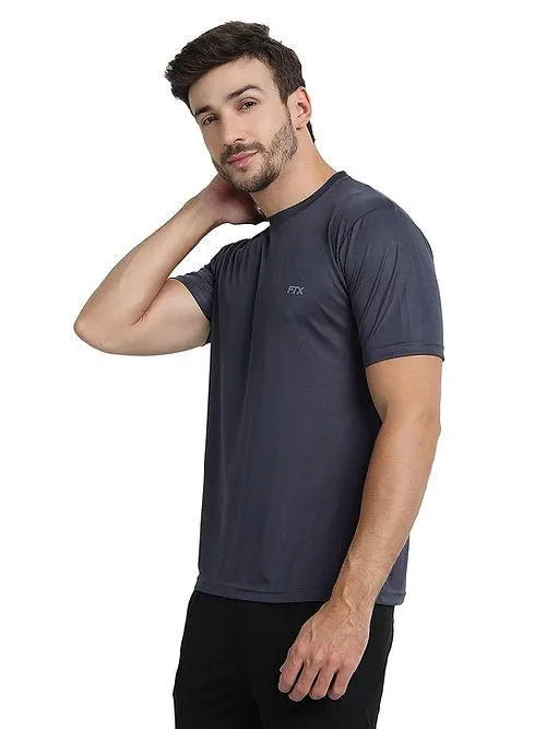 Dri-Fit Charcoal T-Shirt for Men: Stay Cool & Dry During Workouts