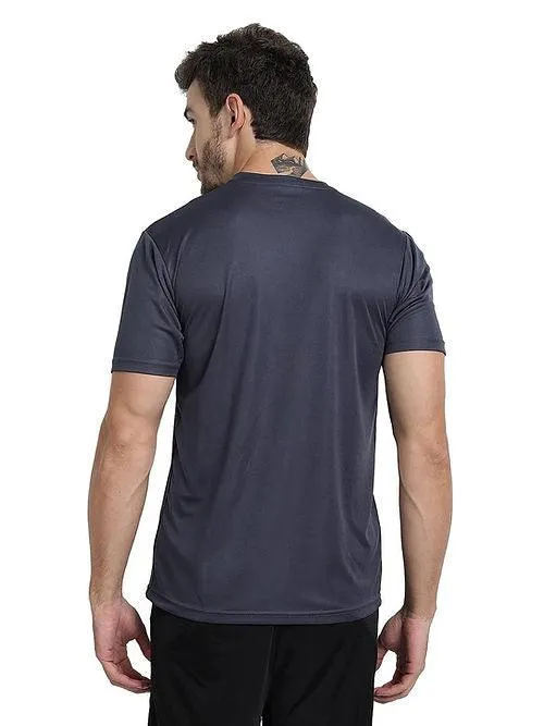 Dri-Fit Charcoal T-Shirt for Men: Stay Cool & Dry During Workouts