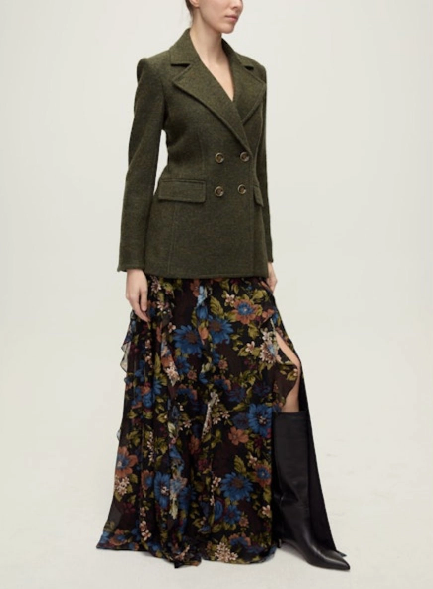 activity Chic Comfort Duran Wool Coat Cypress