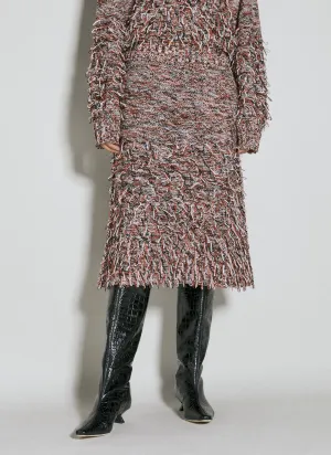 Durazzi Milano Loops Knitted Skirt