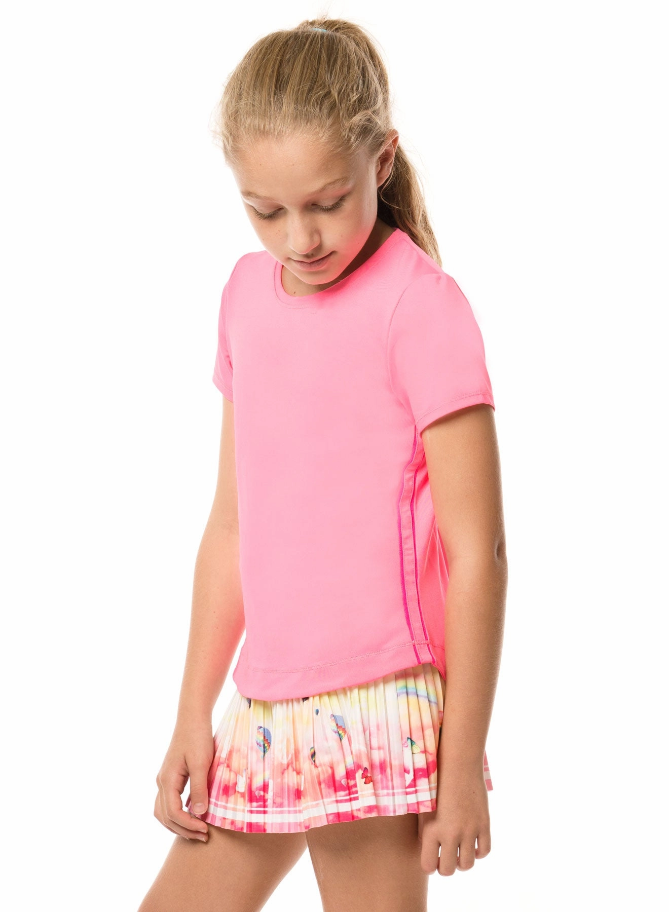 Biodegradable material Casual Long Sleeve Dynamic High-Low Short Sleeve