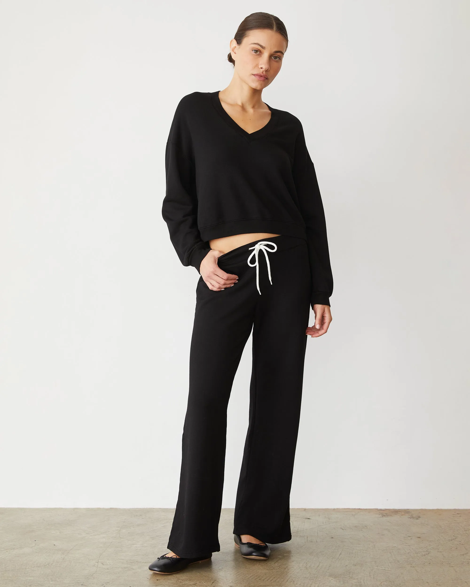 Sport Performance Temperature Regulating Softfleece Straight Leg Vintage Sweat