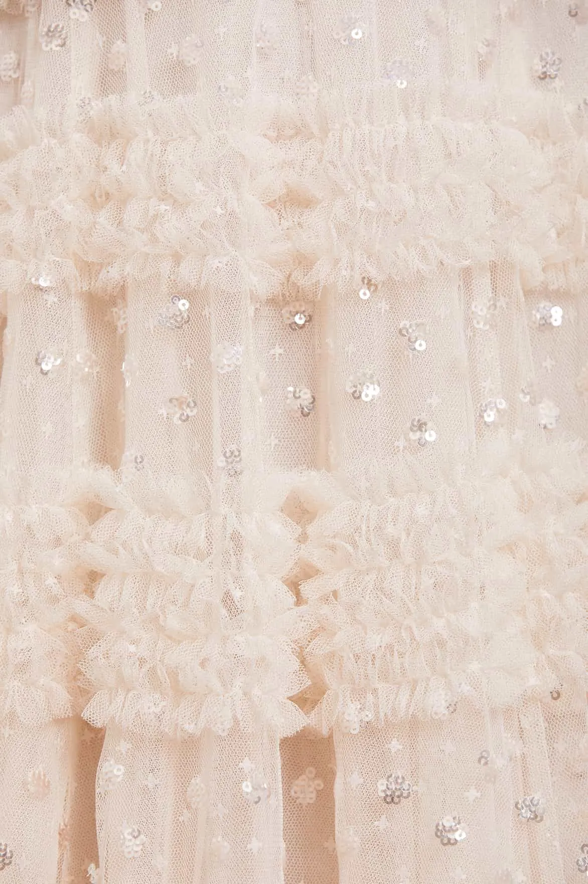 Vivian V-Neck Micro Mini Dress Crystal-Detail