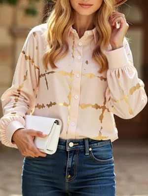 Burnished printed shirt AntiFade Treatment